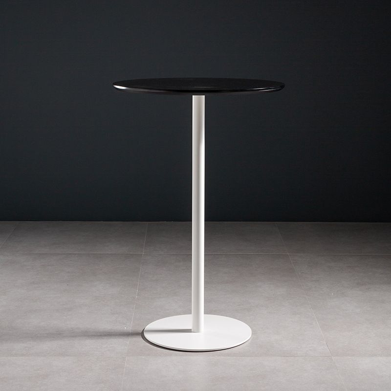 Solid Wood Pub Table 41-inch Bar Height Industrial Round Bar Table for Indoor Clearhalo 'Bar Furniture' 'Bar Tables' 'bar_tables' 'furn' 'furn_bar_tables' 'Furniture' 'Kitchen & Dining Furniture' 1200x1200_9353a9dc-7ddb-410a-a85b-047633d54aad