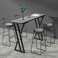 Matte Finish Stone Top Pub Table with Metal Base for Dining Room Clearhalo 'Bar Furniture' 'Bar Tables' 'bar_tables' 'furn' 'furn_bar_tables' 'Furniture' 'Kitchen & Dining Furniture' 1200x1200_9353b21c-1c89-4e2f-88b0-dc85d943bea3