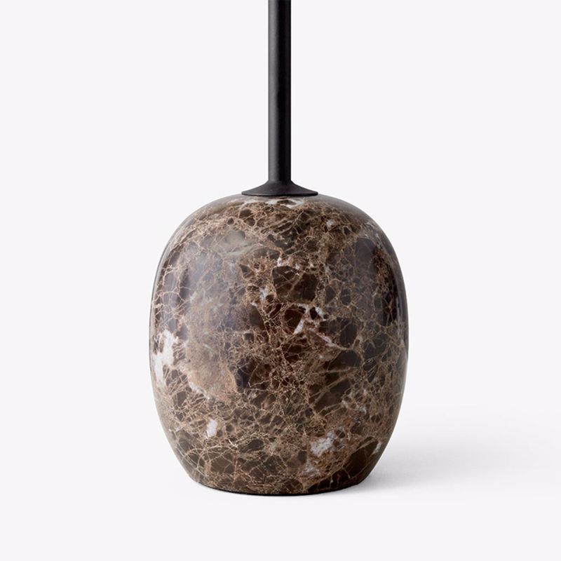 Tavolino moderno in metallo nero/nero tavolino marmo laterale