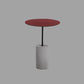 Modern Round Table Top Side End Table with Cement Pedestal Leg Clearhalo 'Coffee & Accent Tables' 'End & Side Tables' 'end_side_table' 'end_side_tables' 'furn' 'furn_end_side_tables' 'Furniture' 'furniture_end_side_table' 'Living Room Furniture' 1200x1200_935daf22-bb83-4e77-8c2c-67a945e9544e