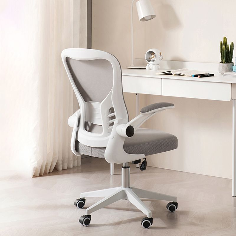 Padded Arms Office Chair Swivel Adjustable Seat Height Chair with Caster Wheels Clearhalo 'furn' 'furn_office_chair' 'Furniture' 'Office Chairs' 'Office Furniture' 'office_chair' 1200x1200_935dffc8-0393-4653-b138-94076ad0f7f6