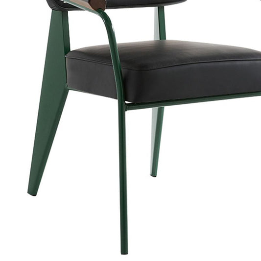 PU Leather Dining Chairs Contemporary Kitchen Dining Side Chair