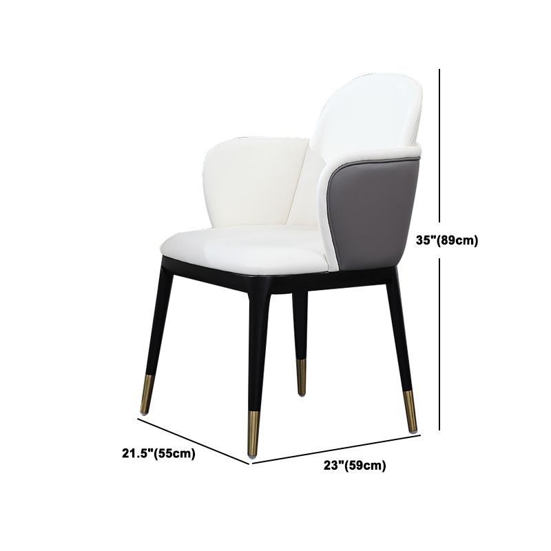 Round 1/5 Pieces Dining Set Glam Style Faux Marble Dining Set for Home Use Clearhalo 'Dining Room Sets' 'Dining Tables & Seating' 'dining_room_set' 'furn' 'furn_dining_room_set' 'Furniture' 'Kitchen & Dining Furniture' 1200x1200_935f3c68-3ade-4a4f-8dd2-1d92fabc4098