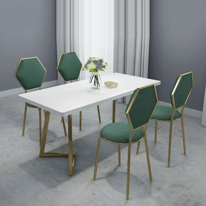 Solid Wood Dining Set with Velvet Chairs 1/3/5/7 Pieces Dinette Set for Home Clearhalo 'Dining Room Sets' 'Dining Tables & Seating' 'dining_room_set' 'furn' 'furn_dining_room_set' 'Furniture' 'Kitchen & Dining Furniture' 1200x1200_93608f30-4a6b-408e-a338-a56723007487
