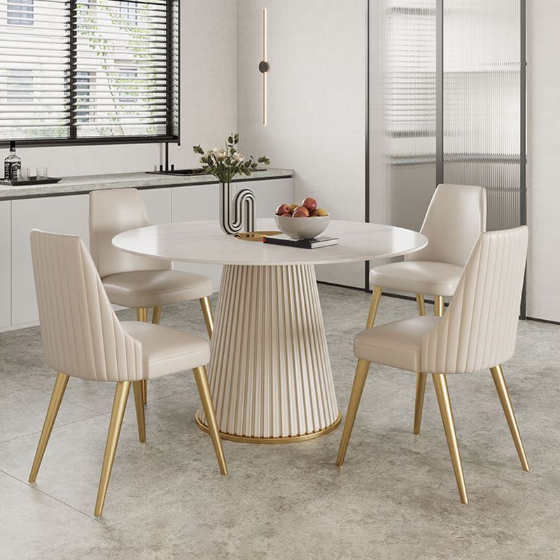 Set di tavoli da pranzo rotondo 1/2/3/5/7 PCS SINTERATO SINTERATO TOVOLO