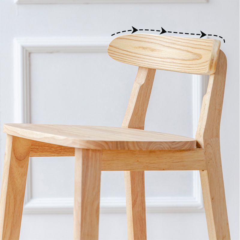 Industrial Wood Low Back Barstool Simple Indoor Tall Stool with Square Seat Clearhalo 'Bar Furniture' 'Bar Stools' 'bar_stools' 'furn' 'furn_bar_stools' 'furniture_bar_stools' 'Kitchen & Dining Furniture' 'kitchen&dining_furn' 'kitchen' 'kitchen_furn' Furniture' 1200x1200_93654c30-87ee-465b-933e-db937de692a5