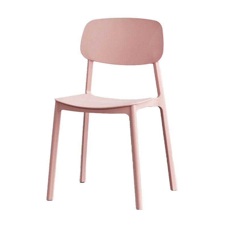 Modern Plastic Home Side Chair Open Back Matte Finish Dining Chair Clearhalo ' kitchen&dining_furn' 'Dining Chairs' 'Dining Tables & Seating' 'dining_chair' 'furn' 'furn_dining_chair' 'Furniture' 'furniture_dining_chair' 'Kitchen & Dining Furniture' 'kitchen' 1200x1200_93670030-4af7-4188-800c-378cd19b8b3d