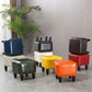 Leather Standard Stool Modern Style Simple Household Square Footstool Clearhalo 'furn' 'furn_ottomans_poufs' 'Furniture' 'Living Room Furniture' 'Ottomans & Poufs' 'ottomans_poufs' 1200x1200_93678306-eea3-4e11-9425-e83d4c3edf7a