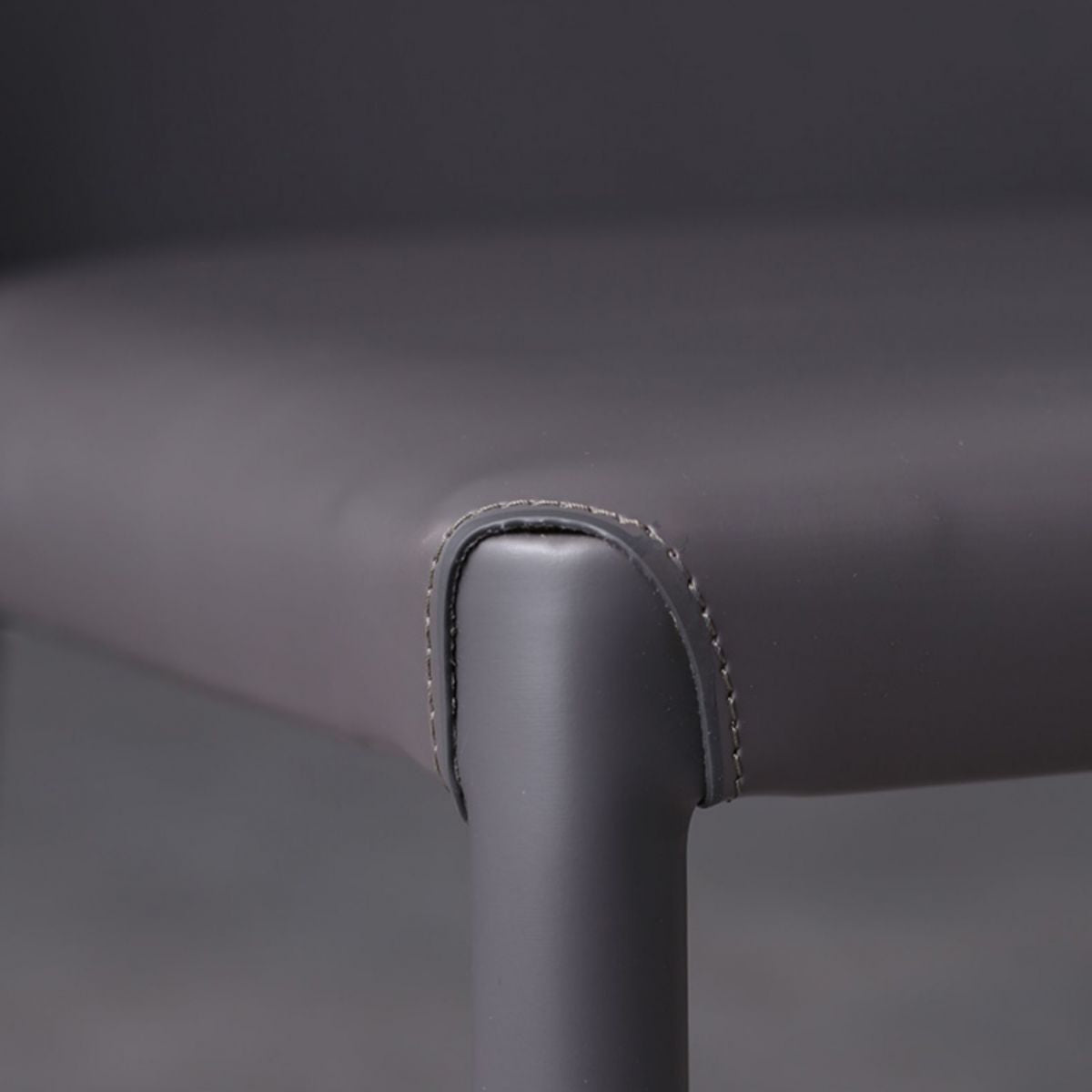 Designer Style Study Room Chair Matte Finish Leather Parsons Dining Chair (Set of 2) Clearhalo ' kitchen&dining_furn' 'Dining Chairs' 'Dining Tables & Seating' 'dining_chair' 'furn' 'furn_dining_chair' 'Furniture' 'furniture_dining_chair' 'Kitchen & Dining Furniture' 'kitchen' 1200x1200_9368ad45-4b67-4007-8d71-7d1e8c25cbef