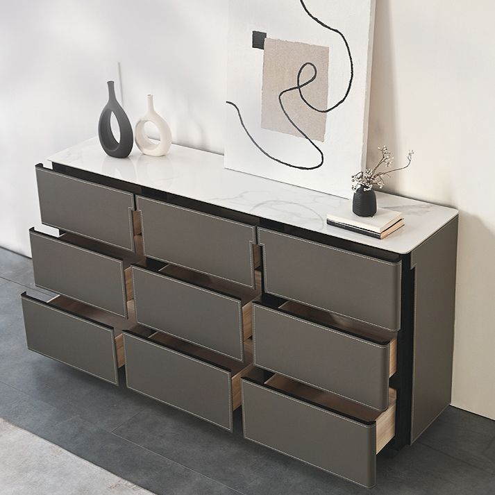 Contemporary Dining Server Kitchen Buffet Server Cabinet with Drawers Clearhalo 'buffet_sideboard' 'Buffets & Sideboards' 'furn' 'furn_buffet_sideboard' 'Furniture' 'Kitchen & Dining Furniture' 1200x1200_9369d34f-3848-48b2-a601-238df09b8773