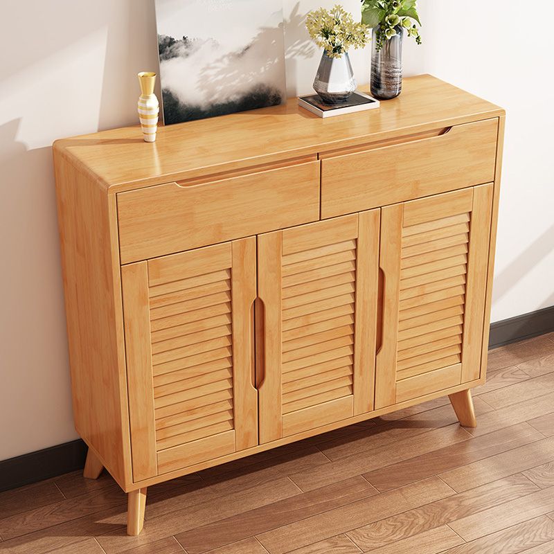 Modern & Contemporary Accent Cabinet Square Side Cabinet with Drawer