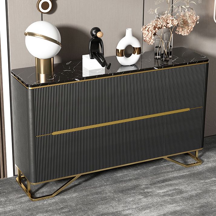 Panneau latéral contemporain moderne en pierre crénza avec des armoires pour la cuisine