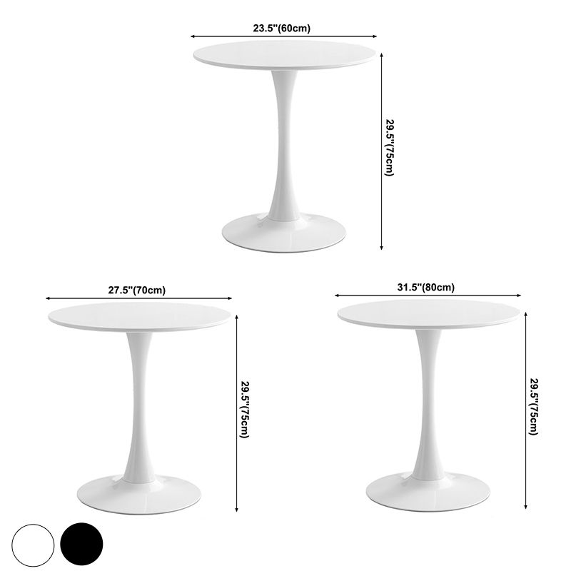 Simple Style Home Solid Wood Dining Table Round Shape Table with Tulip Base Clearhalo ' dining_table' 'Dining Tables & Seating' 'Dining Tables' 'furn' 'furn_dining_table' 'Furniture' 'furniture_dining_table' 'Kitchen & Dining Furniture' 'kitchen&dining_furn' 'kitchen' 'kitchen_dining_table' 1200x1200_93732857-987d-40e9-b32f-05a259f1ad13