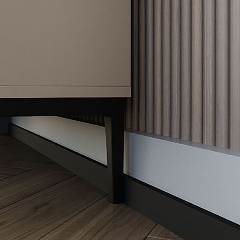 Stone moderno 33.4 "H buffet a buffet 3-drawer sala da pranzo buffet server