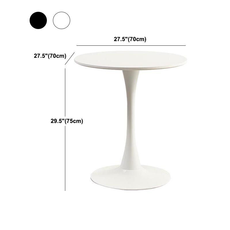 Minimalism Style Round Top Restaurant Table Metal Base Dining Table Clearhalo 'Dining Tables & Seating' 'Dining Tables' 'dining_table' 'furn' 'furn_dining_table' 'Furniture' 'furniture_dining_table' 'Kitchen & Dining Furniture' 'kitchen' 'kitchen_dining_table' 1200x1200_937366f1-020d-4e97-aa34-a33d2edeca09