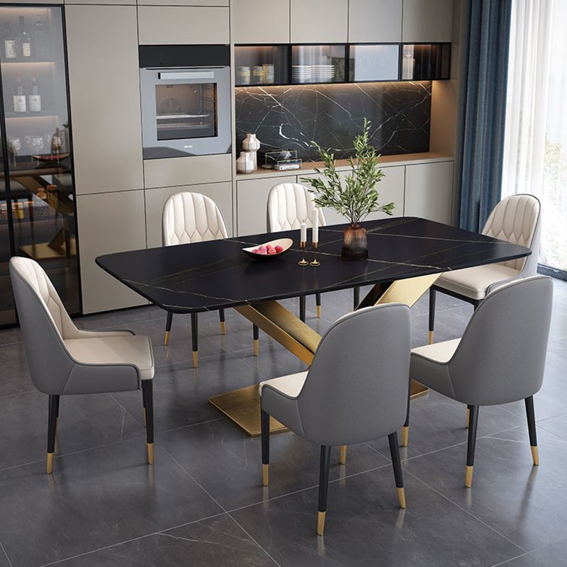 Traditional Luxury Rectangle Dining Site Table Stone Dining Room Dinette Table Clearhalo ' dining_table' 'Dining Tables & Seating' 'Dining Tables' 'furn' 'furn_dining_table' 'Furniture' 'furniture_dining_table' 'Kitchen & Dining Furniture' 'kitchen&dining_furn' 'kitchen' 'kitchen_dining_table' 1200x1200_9373b8ed-d8bb-4aac-a2c2-05af32c9c7fa
