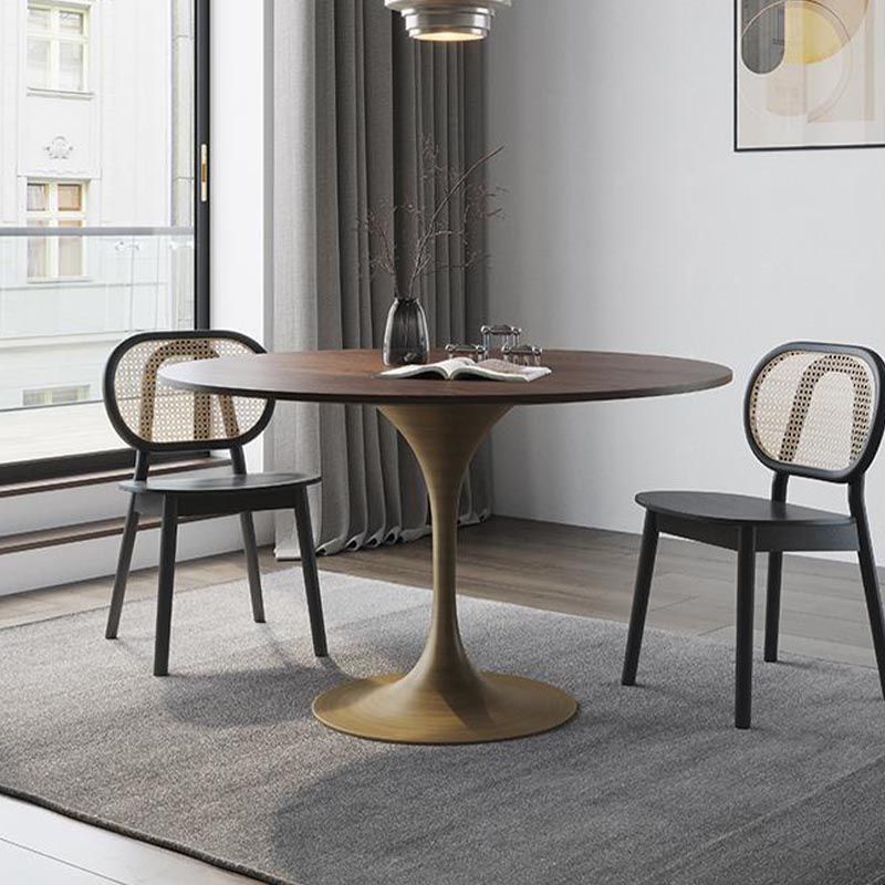 Runder Stein Esstisch Tulpen Basis Esstisch für Esszimmer