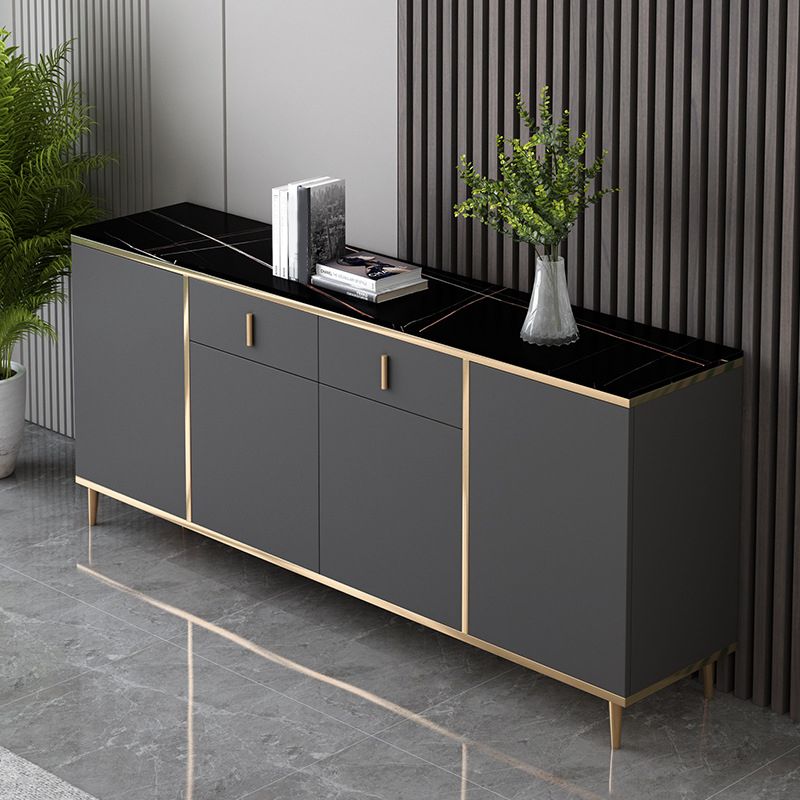 Scheda in legno ingegnerizzato in stile glam in pietra per uso da cucina per uso da cucina