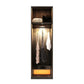 Modern Black Wardrobe for Home Mirrored Finish Cabinet with Glass Doors Clearhalo 'Armoires & Wardrobes' 'armoires_wardrobes' 'Bedroom Furniture' 'furn' 'furn_armoires_wardrobes' 'Furniture' 1200x1200_937e2d74-530d-4855-859d-6ebf6e201966