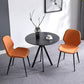 Sintered Stone Two-Color Dining Table Modern 4 Legs Table for Dining Room Clearhalo ' dining_table' 'Dining Tables & Seating' 'Dining Tables' 'furn' 'furn_dining_table' 'Furniture' 'furniture_dining_table' 'Kitchen & Dining Furniture' 'kitchen&dining_furn' 'kitchen' 'kitchen_dining_table' 1200x1200_9381e2ff-9957-4c18-a41b-be3f04b494f4