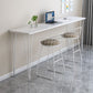 Wood Bar Dining Table Modern Rectangle Bar Table with 4 Legs Base for Milk Tea Shop Clearhalo 'Bar Furniture' 'Bar Tables' 'bar_tables' 'furn' 'furn_bar_tables' 'Furniture' 'furniture_bar_tables' 'Kitchen & Dining Furniture' 1200x1200_93823dac-7ab6-42bb-bc6b-0804eb2b04ea