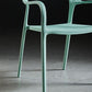 Contemporary Style Chair Arm Chair for Kitchen with Plastic Legs