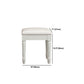 29.5"height Wood Flip-Top Makeup Vanity with Drawers and Mirror, White