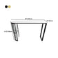 Modern Sintered Stone Bar Table Dining Table with Storage Shelve for Bar