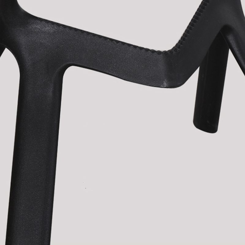 Nordic Stackable Bar-stool Plastic Counter Bar Stool for Home Clearhalo 'Bar Furniture' 'Bar Stools' 'bar_stools' 'furn' 'furn_bar_stools' 'Furniture' 'furniture_bar_stools' 'Kitchen & Dining Furniture' 1200x1200_938736e9-7e91-45d1-9079-640b516e0ff7