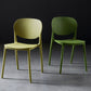 Plastic Scandinavian Kitchen Dining Room Side Chair Open Back Chair Clearhalo ' kitchen&dining_furn' 'Dining Chairs' 'Dining Tables & Seating' 'dining_chair' 'furn' 'furn_dining_chair' 'Furniture' 'furniture_dining_chair' 'Kitchen & Dining Furniture' 'kitchen' 1200x1200_938bbc07-220f-4e7c-8845-43587bbfda93