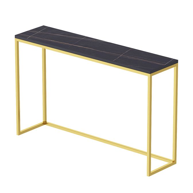 29,53 "tavolo da consolle glam alto tavolo resistente alle macchie con 1 scaffale