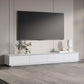 Meuble TV blanc en bois/marbre Meuble TV modernisme avec tiroirs