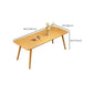 Juego de comedor moderno 1/4/5/6/7 PCS Mesa de comedor de madera maciza rectángulo y sillas sin brazos