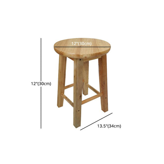 Modern Armless Backless Counter Stool Wood Shop Bar Stool with Pedal Clearhalo 'Bar Furniture' 'Bar Stools' 'bar_stools' 'furn' 'furn_bar_stools' 'furniture_bar_stools' 'Kitchen & Dining Furniture' 'kitchen&dining_furn' 'kitchen' 'kitchen_furn' Furniture' 1200x1200_939b4720-e801-40f2-8b20-10500edd3944