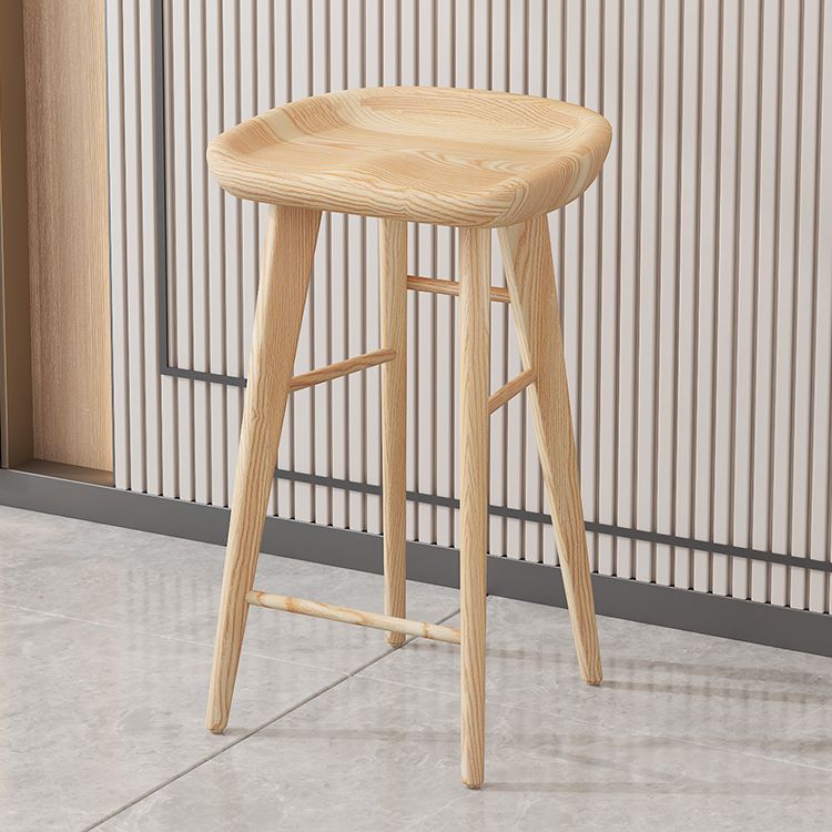 Juego de comedor de pub de madera maciza de 1/2/3/5 piezas, mesa interior moderna y taburete