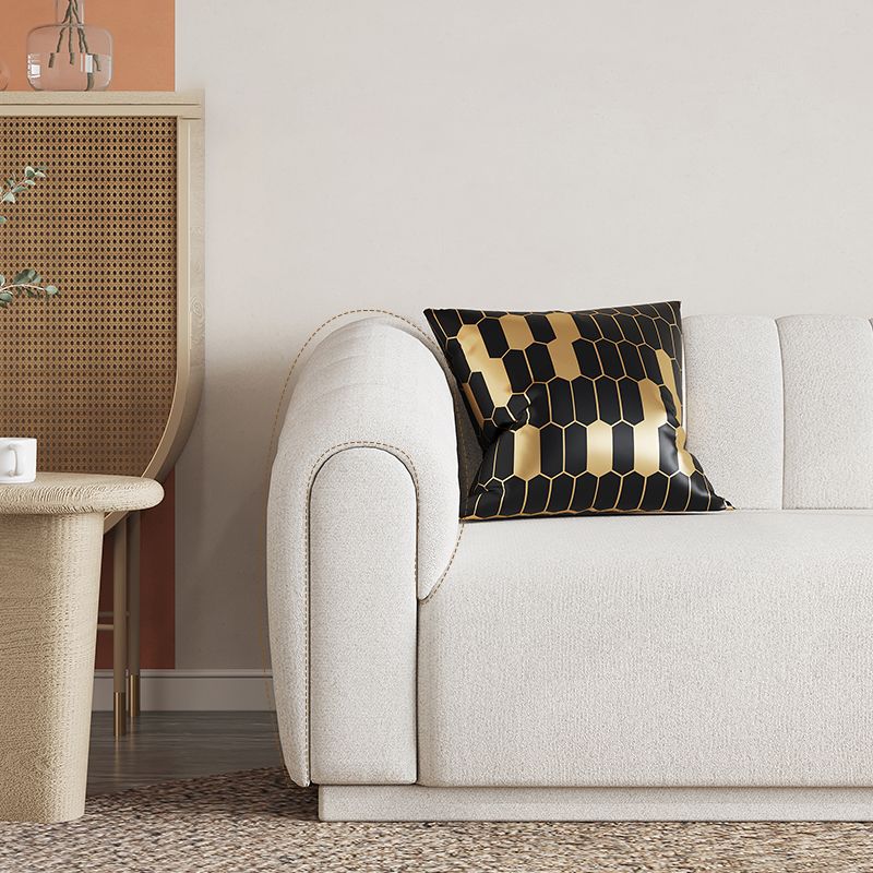 Contemporary Sewn Pillow Back Sofa Tuxedo Arm Wool Sofa - 2/3-Seater Clearhalo 'furn' 'furn_sofas' 'Furniture' 'Living Room Furniture' 'Sofa' 'sofas' 1200x1200_939e7350-8f66-45c0-ad06-b35b8cf753ed