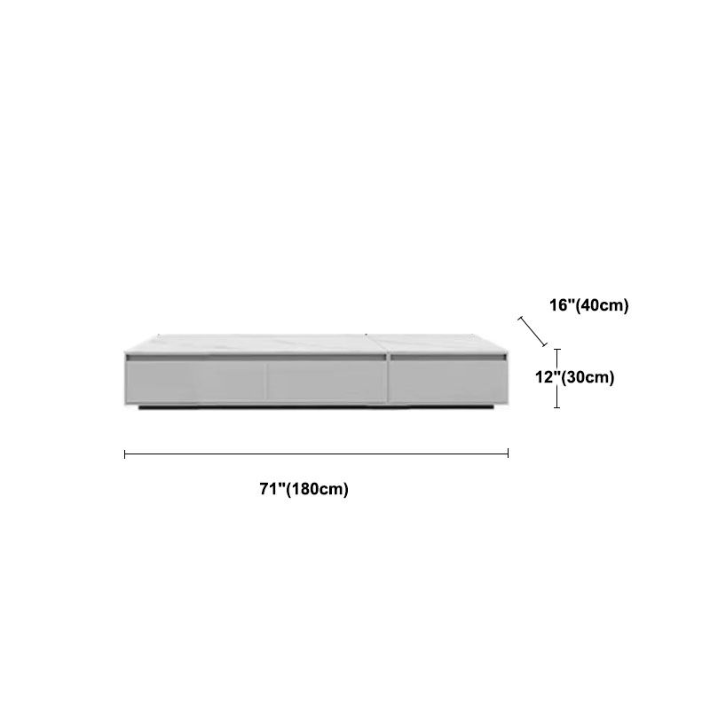 Stone Top Media Stand with Drawers Modern TV Media Console for Home Clearhalo 'furn' 'furn_tv_stands_entertainment_centers' 'Furniture' 'Living Room Furniture' 'TV Stands & Entertainment Centers' 'TV Stands & Media Storage Furniture' 'tv_stands_entertainment_centers' 1200x1200_939fa2dd-4ed0-46b1-bb71-86234538ec2c