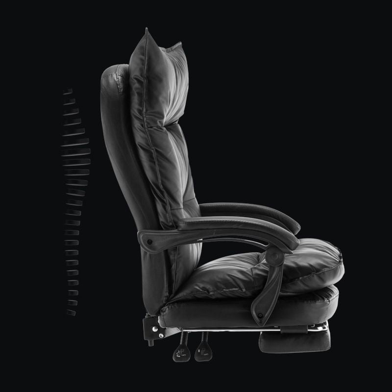 Silla de oficina moderna Mecanismo de inclinación de cuero sin angustia silla de escritorio ergonómico