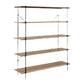 5-Shelf Industrial Open Etagere Bookshelf with Iron Frame Pine Wood Shelf Clearhalo 'Bookcases' 'furn' 'furn_bookcases' 'Furniture' 'furniture_bookcases' 'kitchen' 'kitchen_bookcases' 'Living Room Furniture' 'Office Furniture' 1200x1200_93a3317a-a41e-444f-86f7-2ed7605ce9d3