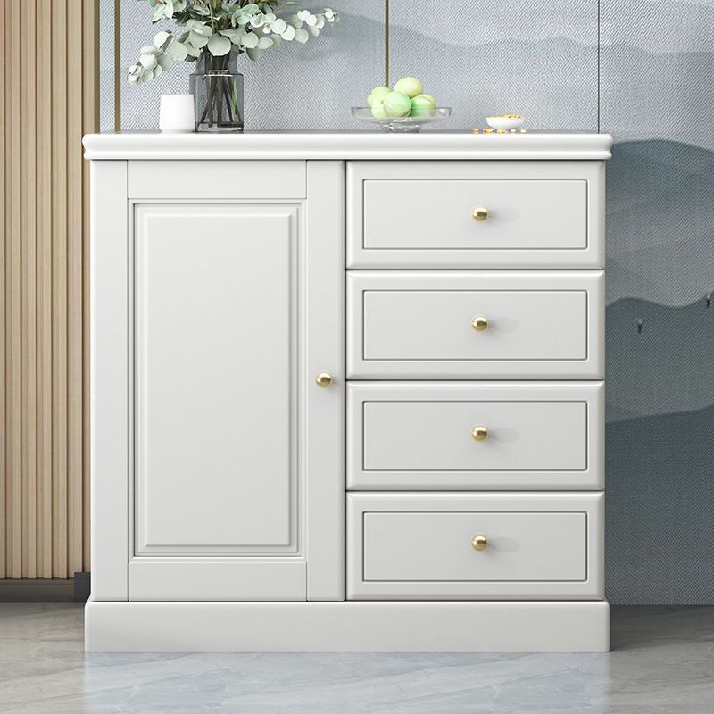 Contemporary Rectangle 1 - Door Standard with Drawer Bar Pulls Chest
