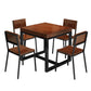 Industrial Solid Wood Dinner Room Kitchen Table Brown Square Table for Dinning Room Clearhalo ' dining_table' 'Dining Tables & Seating' 'Dining Tables' 'furn' 'furn_dining_table' 'Furniture' 'furniture_dining_table' 'Kitchen & Dining Furniture' 'kitchen&dining_furn' 'kitchen' 'kitchen_dining_table' 1200x1200_93a54533-3c4b-445d-9f4a-e7978f6960a0