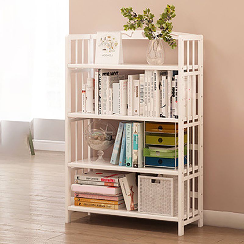 Wooden Shelf Bookcase Contemporary Book Shelf for Studying Room