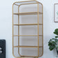 Modern Style Standard Bookcase Metal Bookshelf for Home Office