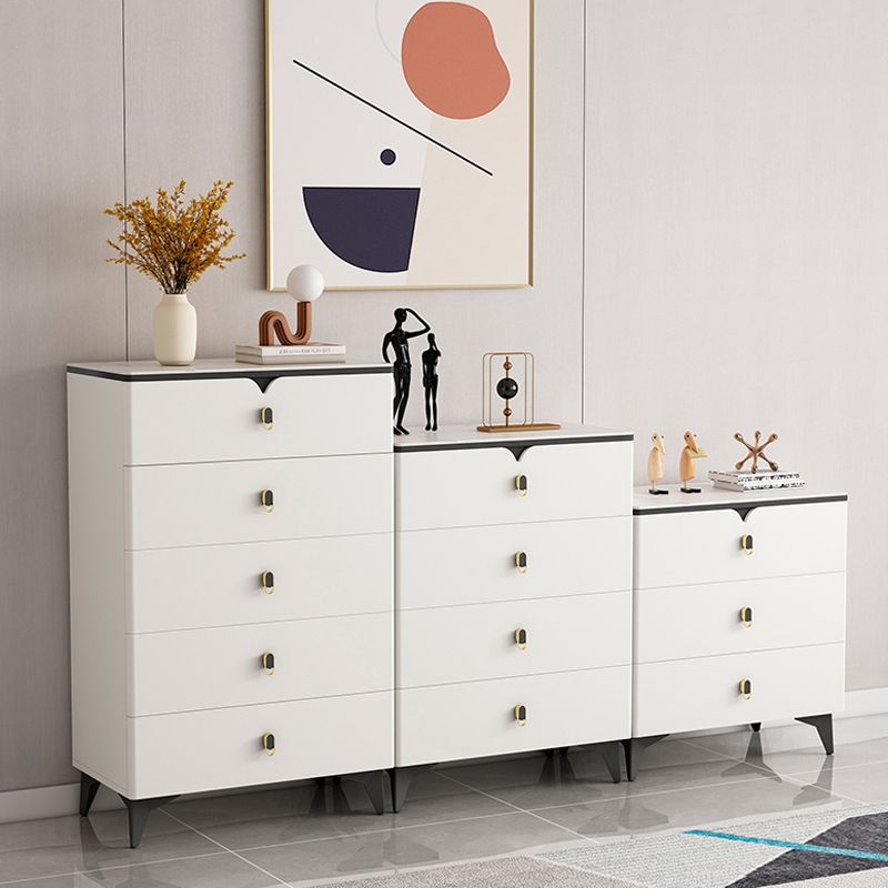 Stone Glam Aufbewahrungstruhe Schlafzimmer 16" breite Kommode mit Schubladen