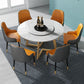 1/4/5/7 Pcs Metal Glam Dining Room Set with Round Table and Chairs Dining Set Clearhalo 'Dining Room Sets' 'Dining Tables & Seating' 'dining_room_set' 'furn' 'furn_dining_room_set' 'Furniture' 'furniture_dining_room_set' 'Kitchen & Dining Furniture' 'kitchen&dining_furn' 'kitchen' 1200x1200_93aebae0-abc5-440b-9f84-10e69c2a7a7a