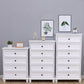 Solid Wood Accent Chest with Drawers 11.81" Wide Rectangle Chest