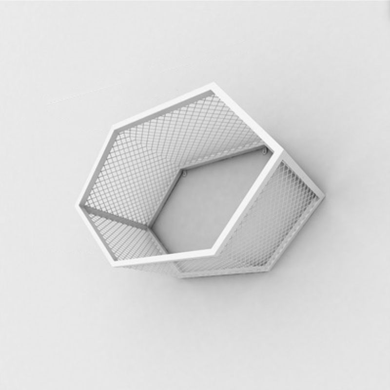 Contemporary 9.8" W Metal Book Shelf Floating Shelf Bookcase for Study Room Clearhalo 'Bookcases' 'furn' 'furn_bookcases' 'Furniture' 'Office Furniture' 1200x1200_93af107e-4caa-40d1-a3d5-998f77588994