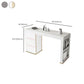 Stone Top Bar Stool Table Glam Style Rectangle Pub Table with Storage Clearhalo 'Bar Furniture' 'Bar Tables' 'bar_tables' 'furn' 'furn_bar_tables' 'Furniture' 'Kitchen & Dining Furniture' 1200x1200_93b3bf17-5fb9-4f61-bf75-90e3586015dd