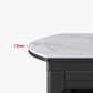 Modern Extendable White Dining Table Sintered Stone Round Shape Dining Table for Kitchen Clearhalo ' dining_table' 'Dining Tables & Seating' 'Dining Tables' 'furn' 'furn_dining_table' 'Furniture' 'furniture_dining_table' 'Kitchen & Dining Furniture' 'kitchen&dining_furn' 'kitchen' 'kitchen_dining_table' 1200x1200_93b57421-bd9f-4d3c-b6b0-65479cf45fea