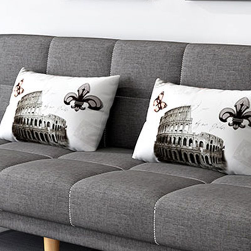 26.77" W Modern Armless Settee Convertible Sleeper Sofa for Living Room Clearhalo 'furn' 'furn_sofas' 'Furniture' 'furniture_sofas' 'kitchen' 'kitchen_sofas' 'Living Room Furniture' 'Sofa' 'sofas' 1200x1200_93b5cac0-5782-4cc0-a9b6-e57568404f2a